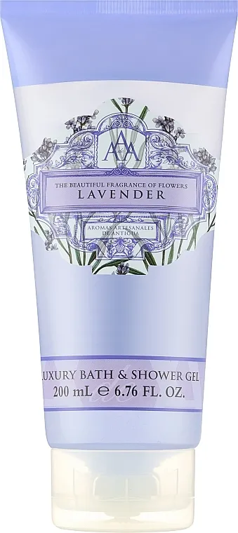 Aromas Artesanales De Antigua Lavender Luxury Bath &amp; Shower Gel Gel za tuširanje