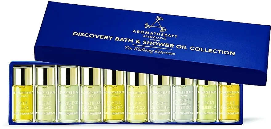 Aromatherapy Associates Miniature Bath &amp; Shower Oil Collection (sh/bath/oil/10x3ml) Set