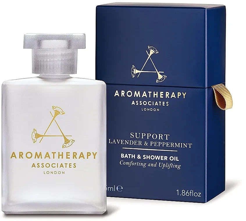 Aromatherapy Associates Support Lavender &amp; Peppermint Bath &amp; Shower Oil Ulje za kupanje i tuširanje s lavandom i mentom