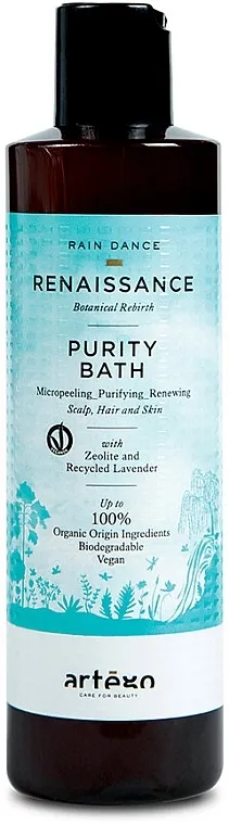 Artego Rain Dance Renaissance Purity Bath Šampon za dubinsko čišćenje sa mikropilingom