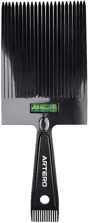 Artero Comb Flat Black Dvostrani češalj