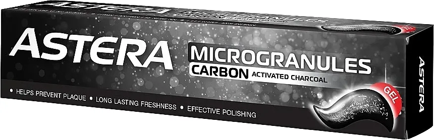 Astera Active Microgranules Carbon Pasta za zube sa mikročesticama Ugalj