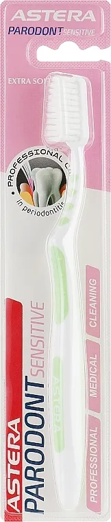 Astera Extra Soft Četkica za zube Parodont Sensitive, svetlozelena