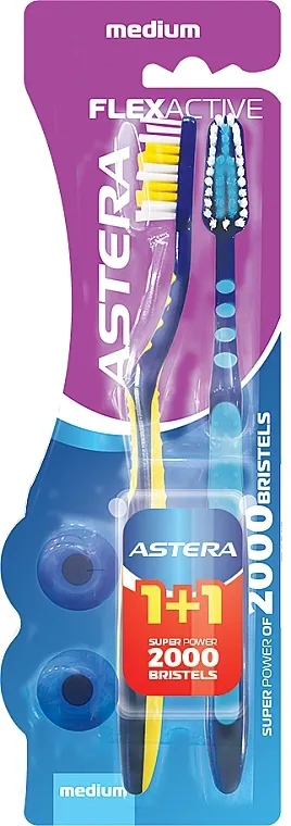 Astera Flex Active 1+1 Medium Četkica za zube