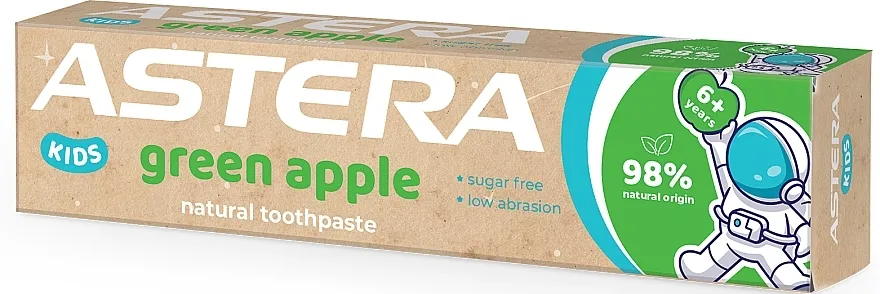 Astera Kids Green Apple Toothpaste Pasta za zube sa ukusom jabuke