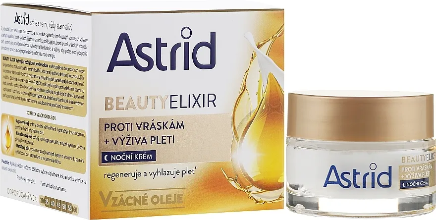 Astrid Moisturizing Anti-Wrinkle Day Night Cream Hidratantna noćna krema protiv bora