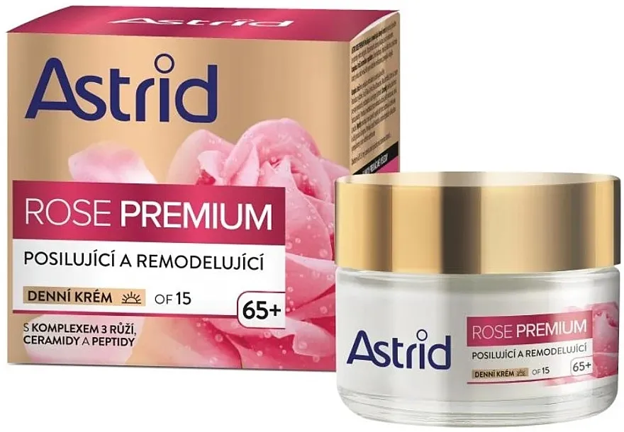 Astrid Rose Premium Strengthening and Remodeling Day Cream OF 15 Dnevna krema za lice za jačanje i remodeliranje