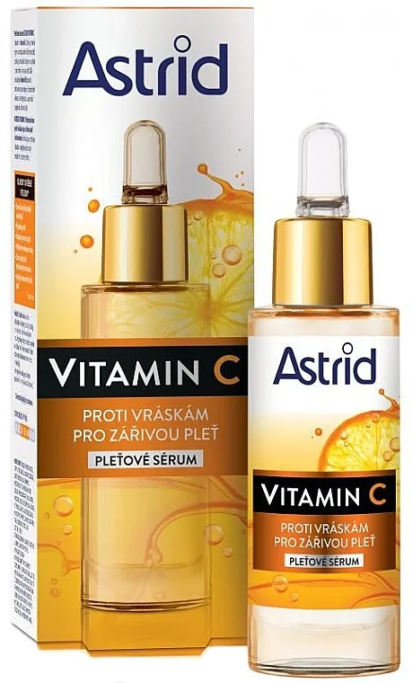 Astrid Vitamin C Anti-Wrinkle Serum Serum protiv bora za lice s vitaminom C