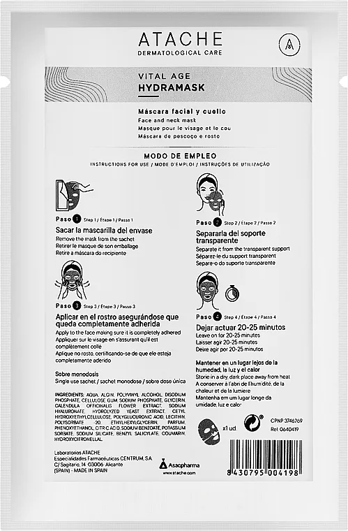 Atache Vital Age Hydramask Maska protiv starenja
