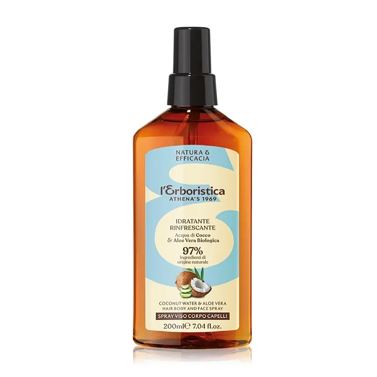 Athena's Erboristica Coconut&amp;Aloe Vera Spray Hidratantni sprej za lice, tijelo i kosu