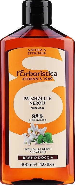 Athena's Erboristica Shower Gel With Patchouli &amp; Neroli Gel za tuširanje "Pačuli i neroli"