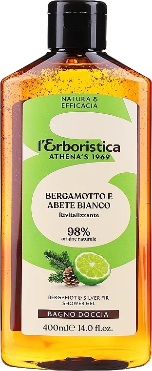 Athena's Erboristica Shower Mousse Bergamot and White Spruce Mousse za tuširanje