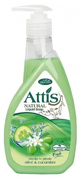 Attis Olive &amp; Cucumber Liquid Soap Tečni sapun za ruke "Maslina i krastavac"