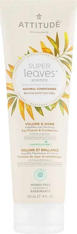 Attitude Conditioner Volume &amp; Shine Soy Protein &amp; Cranberries Regenerator za sjaj i volumen