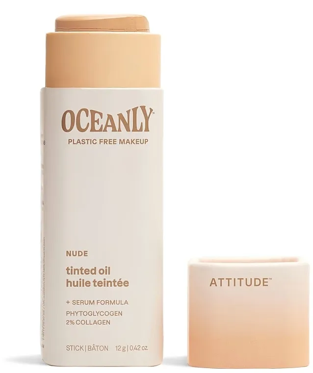 Attitude Oceanly Light Coverage Foundation Stick Tonirajući uljani serum