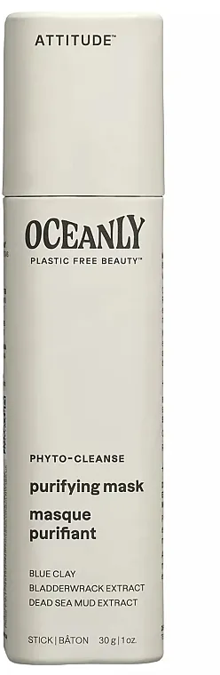 Attitude Oceanly Phyto-Cleanse Purifying Mask Maska sa plavom glinom za čišćenje u stiku
