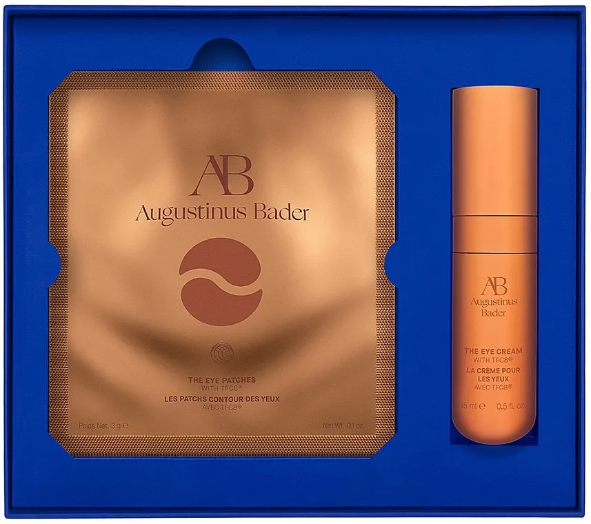 Augustinus Bader Eye Rejuvenating Kit (patch/3g + eye/cr/15ml) Set