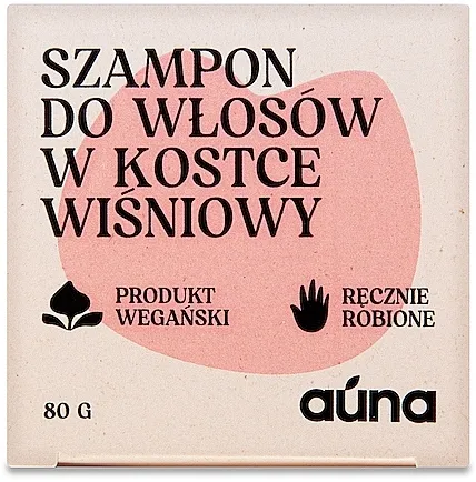 Auna Cherry Shampoo Čvrsti šampon za kosu "Trešnja"