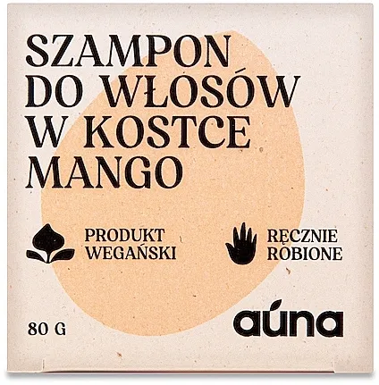 Auna Mango Shampoo Čvrsti šampon za kosu "Mango"