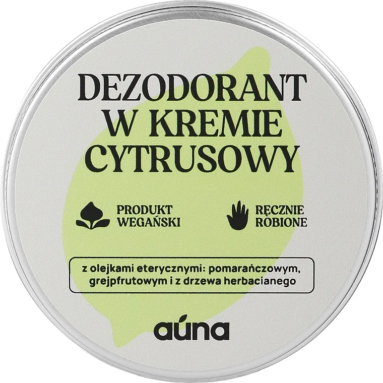 Auna Prirodna krema od dezodoransa od citrusa