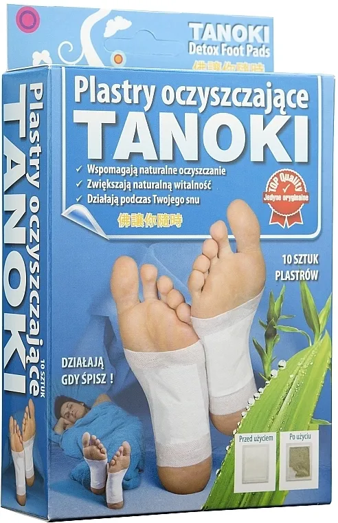 Aura Herbals Tanoki Čistilni flasteri za stopala