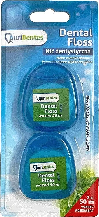 Auridentes Dental Floss Zubni konac 2x50 m