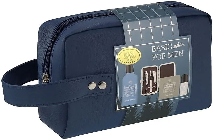 Aurora Basic For Men (sh/gel/250ml + deo/50ml + soap/100g + manicure/set)