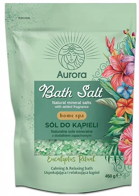Aurora Cosmetic Bath Salt Eucalyptus So za kupanje