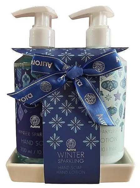 Aurora Winter Sparkling (h/soap/300ml + h/lot/300ml) Set