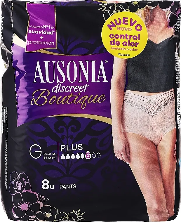 Ausonia Discreet Boutique Plants G Ulošci-gaćice, 8 kom.