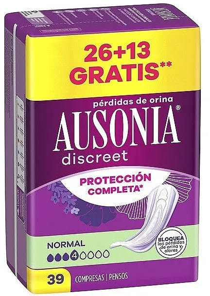 Ausonia Discreet Normal Urološki ulošci, 39 kom.