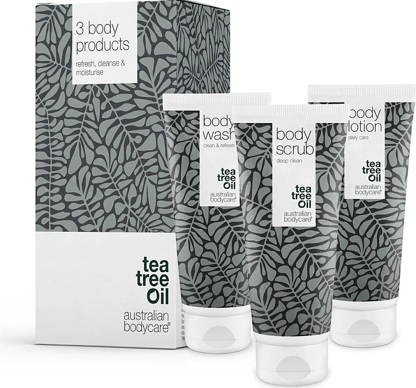 Australian Bodycare (scrub/200ml + lot/200ml + gel/200ml) Set