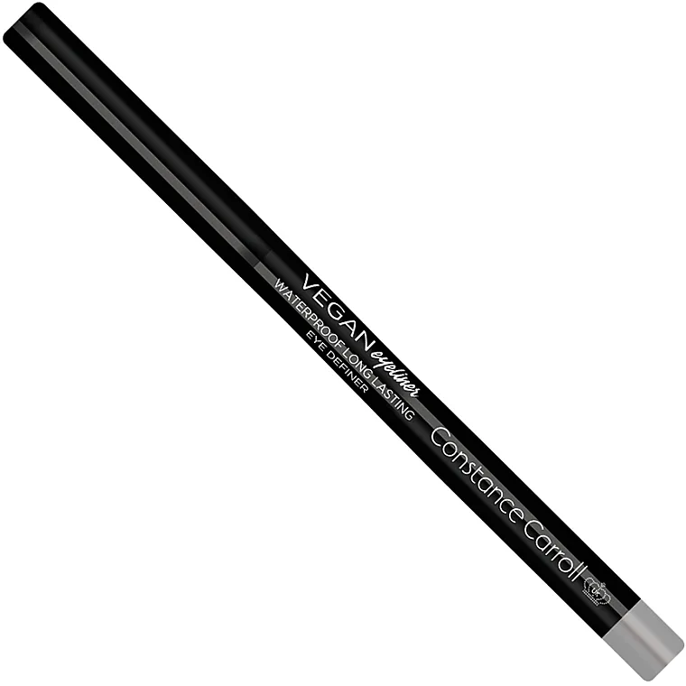 Automatski vodootporni tuš za oči Constace Carroll Eyeliner Vegan Automatic + Sharpener