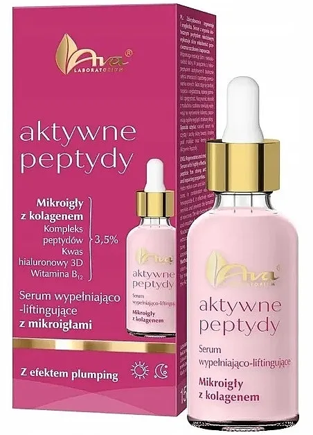 Ava Laboratorium Active Peptides Filling And Lifting Serum Serum za podizanje i popunjavanje sa mikroiglicama