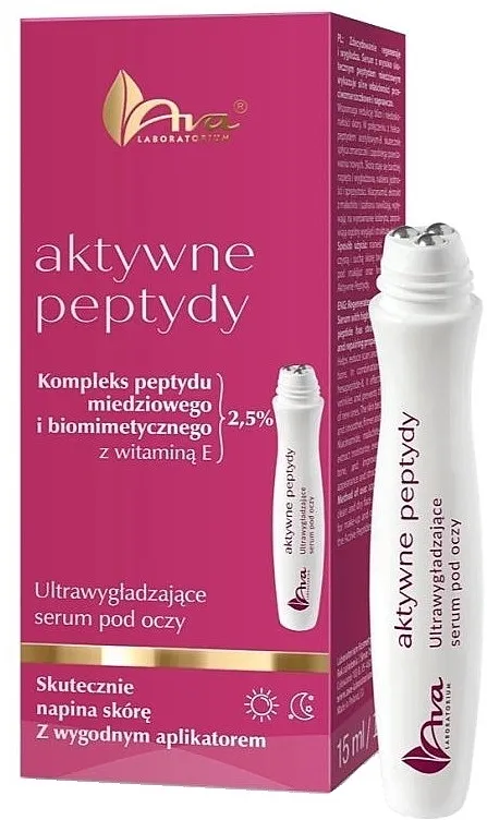 Ava Laboratorium Active Peptides Ultra-Smoothing Eye Serum Serum za područje oko očiju