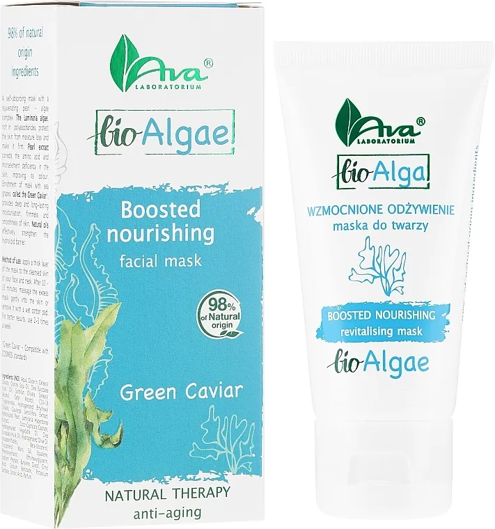 Ava Laboratorium Bio Alga Boosted Nourishing Revitalising Mask Revitalizirajuća maska za lice