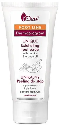 Ava Laboratorium Dermoprogram Unique Exfoliating Foot Scrub Piling krema za stopala s prirodnim prahom plovućca