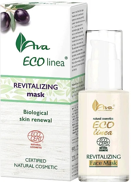 Ava Laboratorium Eco Linea Revitalizing Face Mask Revitalizirajuća maska za lice
