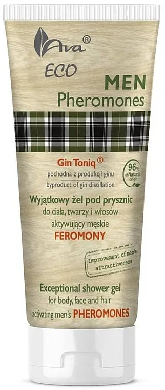 Ava Laboratorium Eco Men Pheromones Exceptional Shower Gel For The Body, Face And Hair Gel za tuširanje za tijelo, lice i kosu