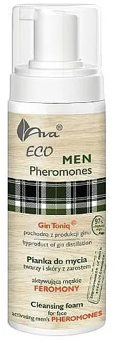 Ava Laboratorium Eco Men Pheromones Gin Toniq Cleaning Foam Pjena za čišćenje lica i kože s dlačicama