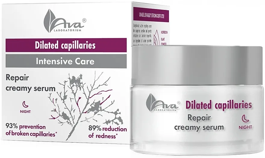 Ava Laboratorium Extended Capillaries Cream Serum Noćna krema za lice