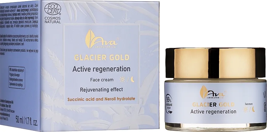 AVA Laboratorium Glacier Gold Regeneration Face Cream Revitalizirajuća krema za lice
