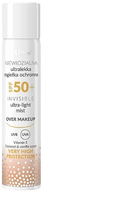 Ava Laboratorium Invisible Ultra-Light Mist SPF 50+ Sprej za zaštitu lica od sunca