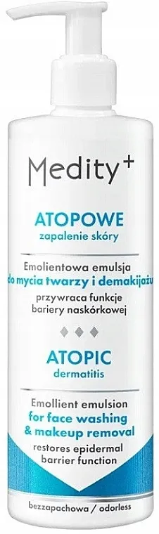 AVA Laboratorium Medity+ Atopowe Face Washind &amp; Makeup Removal Emolijentna emulzija za pranje lica i skidanje šminke