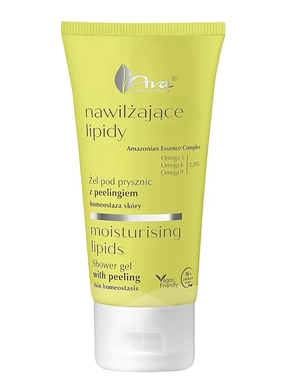 Ava Laboratorium Moisturising Lipids Shower Gel With Peeling Gel za tuširanje sa pilingom