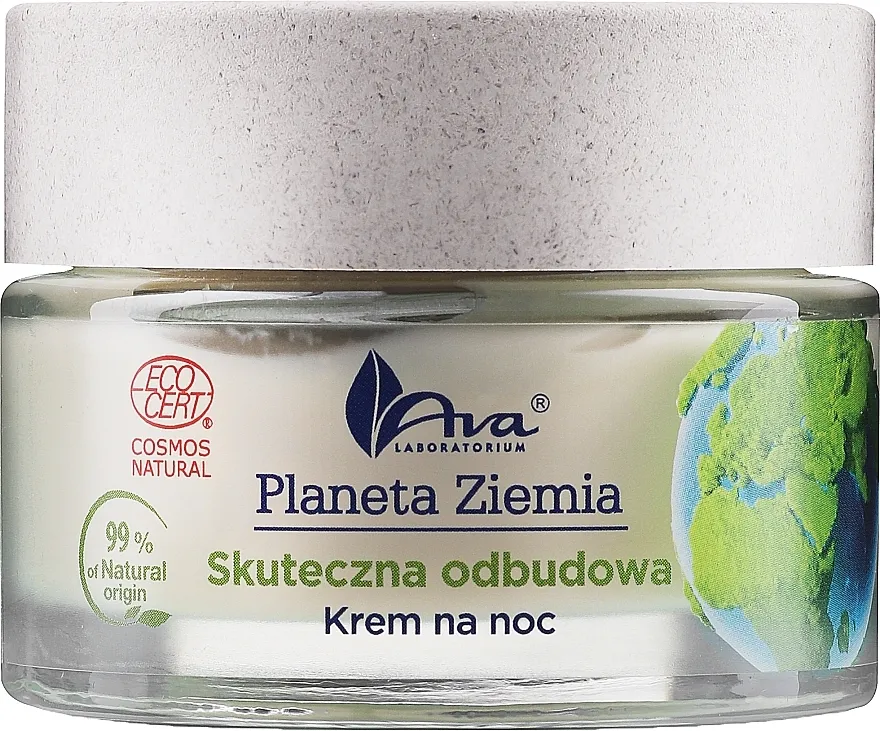 Ava Laboratorium Planeta Ziemia Effective Restoration Night Cream Noćna krema za lice "Učinkovit oporavak"