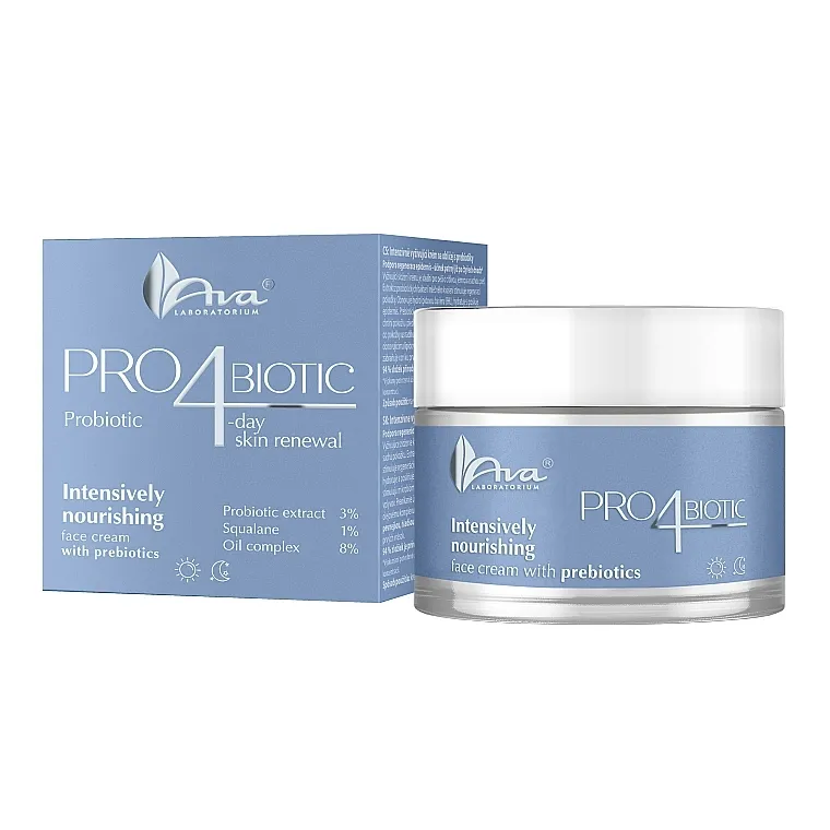 Ava Laboratorium Pro4biotic Intensively Nourishing Face Cream Intenzivno hranljiva krema za lice sa prebioticima