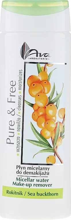 AVA Laboratorium Pure &amp; Free Micellar Water Make-up Remover Micelarna voda za skidanje šminke