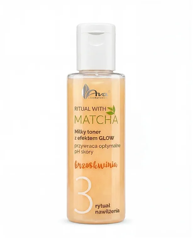 Ava Laboratorium Ritual with Matcha 3 Milky Toner with Glow Effect Mlečni tonik za lice