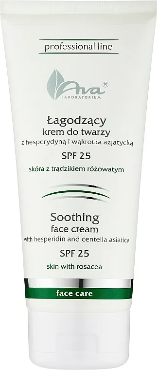 Ava Laboratorium Sooting Face Cream SPF 25 Krema za lice